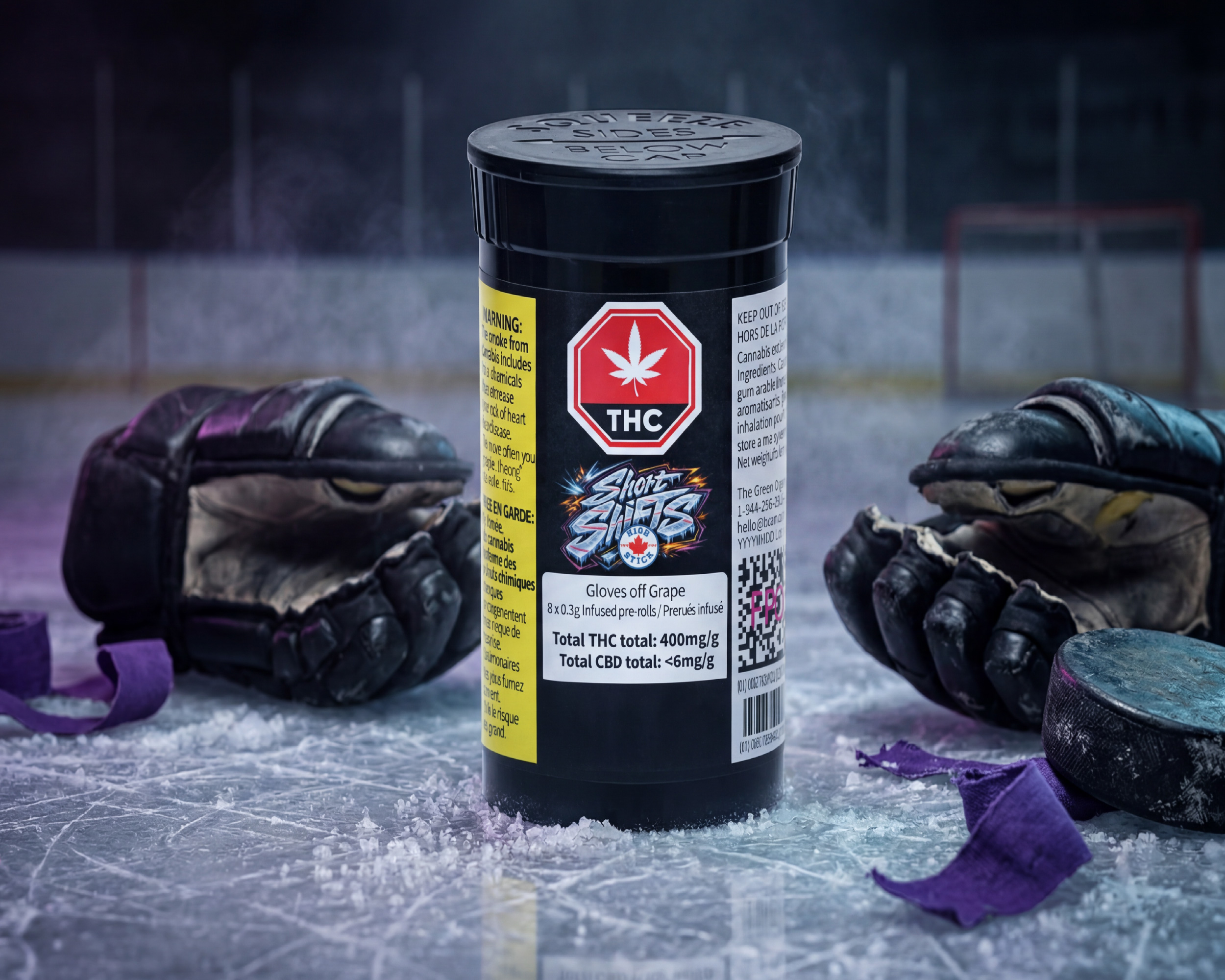 Short Shifts Gloves Off Grape